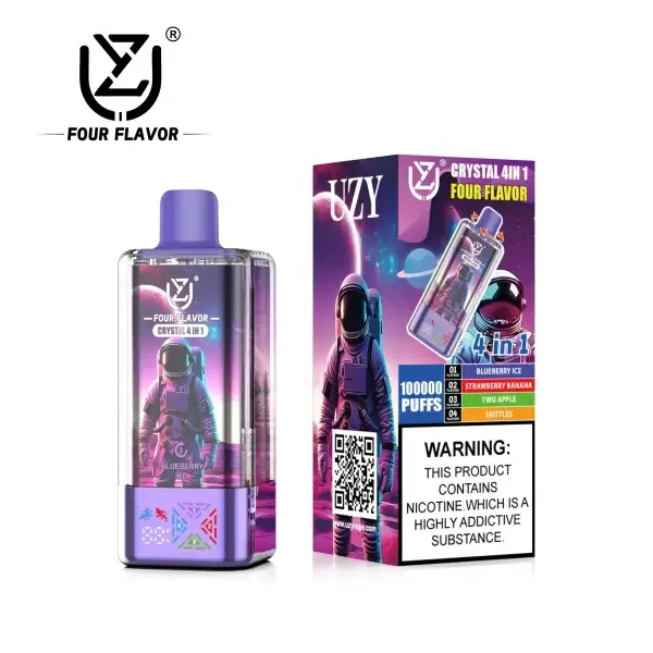 UZY Crystal 4 in 1 100000 Puffs Disposable Vape - Image 3