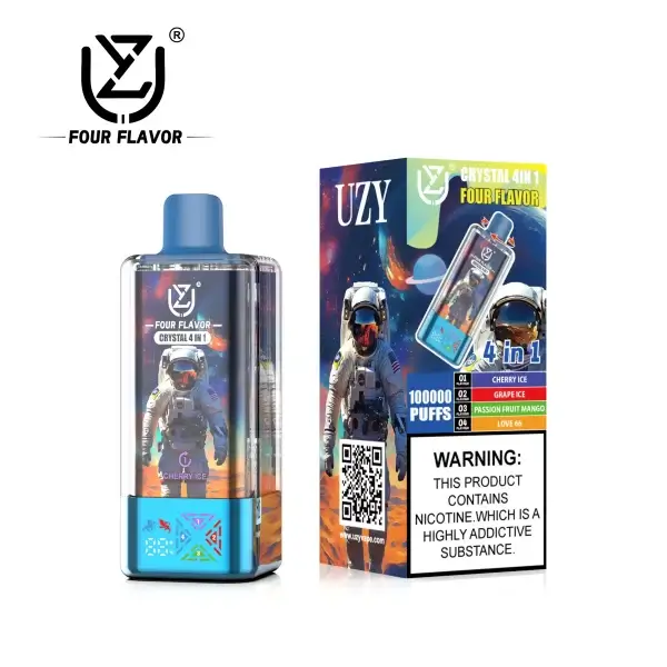 UZY Crystal 4 in 1 100000 Puffs Disposable Vape - Image 4