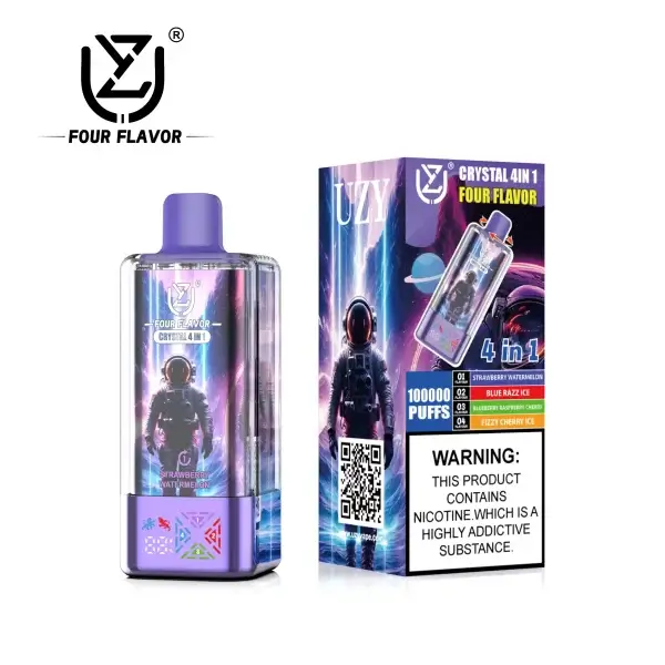 UZY Crystal 4 in 1 100000 Puffs Disposable Vape - Image 10