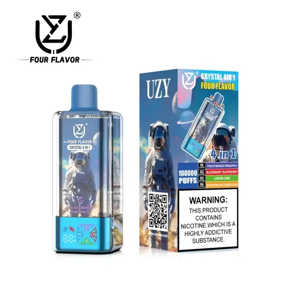 UZY Crystal 4 in 1 100000 Puffs Disposable Vape - Image 7