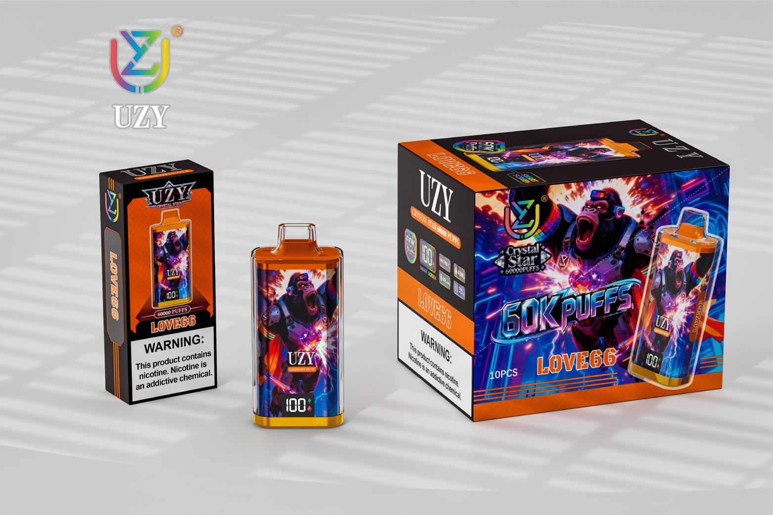 UZY Crystal Star 60000 60K Puff Disposable Vape - Image 11